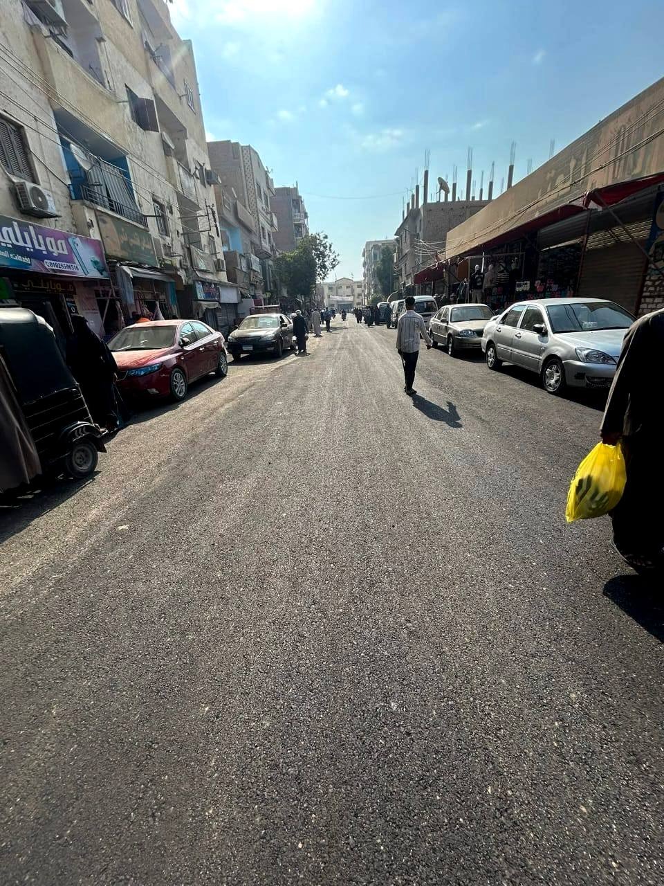 الانتهاء من رصف عدد من الشوارع الداخلية بدار السلام