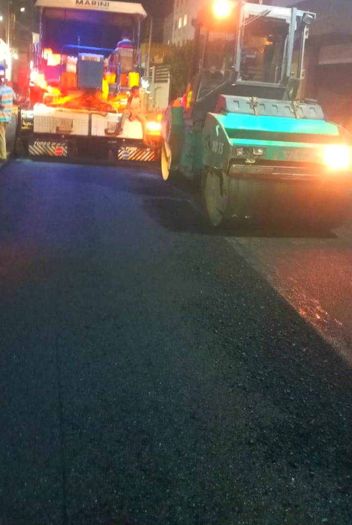 الانتهاء من رصف عدد من الشوارع الداخلية بدار السلام