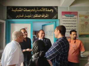 صحة سوهاج تتابع أعمال مستشفى الرمد لرفع كفاءتها