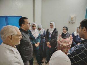 صحة سوهاج تتابع أعمال مستشفى الرمد لرفع كفاءتها