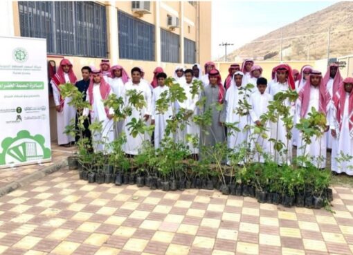 ‏مبادرات بيئية للتشجير بأكثر من 2000 شتلة بمحافظات منطقة مكة المكرمة دعمًا لأهداف “السعودية الخضراء