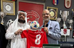 معالي الدكتور سرحان في زيارة للمغرب والالتقاء بعدد من الرياضيين