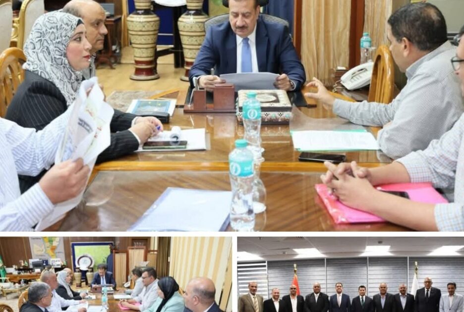 محافظ المنوفية يلتقي عدد من المستثمرين ويوجه بتعزيز الجهود لخدمة قطاع الاستثمار بالمنطقة الصناعية بقويسنا