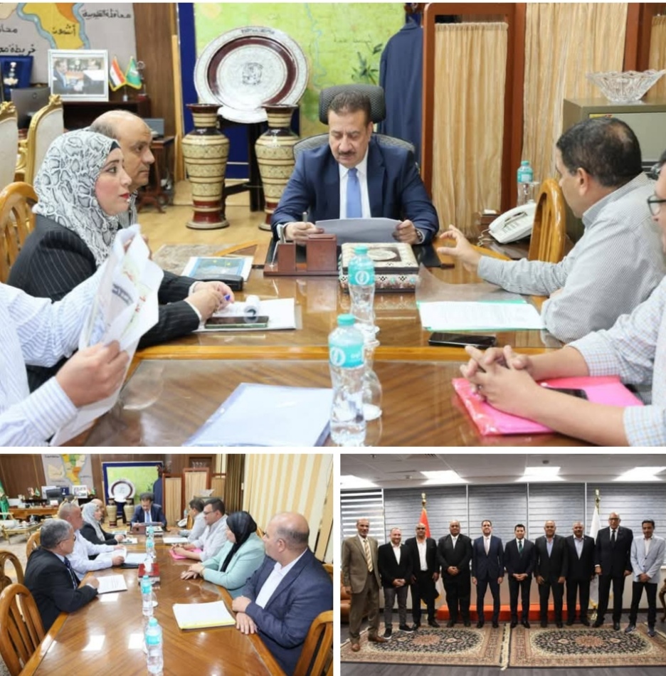 محافظ المنوفية يلتقي عدد من المستثمرين ويوجه بتعزيز الجهود لخدمة قطاع الاستثمار بالمنطقة الصناعية بقويسنا