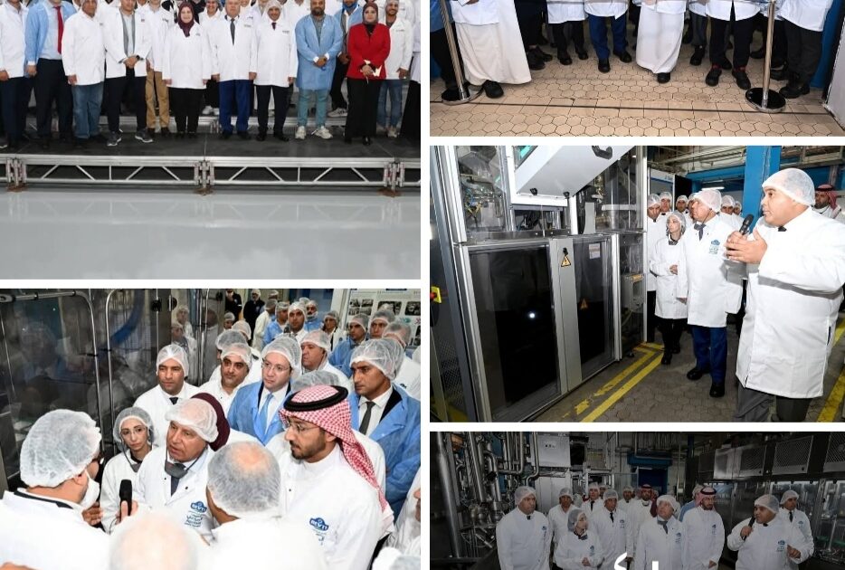 قفزة جديدة للصناعة الغذائية.. الوزير يفتتح 5 خطوط إنتاج عملاقة"