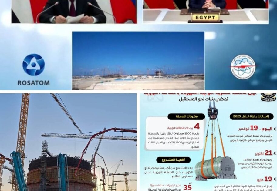 مصر تشعل فجرًا نوويًا جديدًا: كيف تحوّل حلم الضبعة إلى مشروع سيغيّر وجه الدولة لعقود