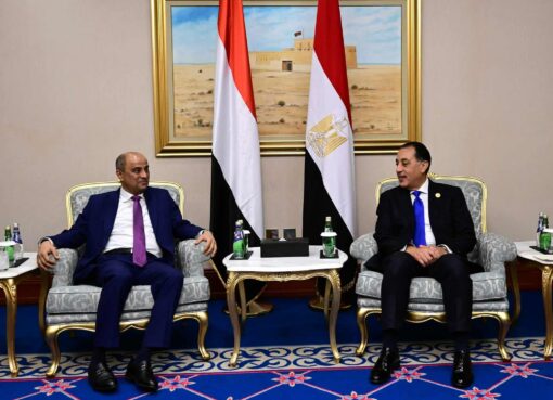 رئيس الوزراء يؤكد: دعم مصر لشرعية اليمن واستقراره