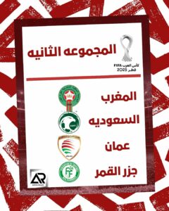 اكتمال مجموعات كأس العرب