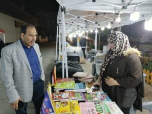 نائب رئيس جامعة المنوفية يتفقد ملتقى الحرف الإبداعية ويشيد بجناح “إيجي جولي سنتر”