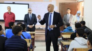 وزير التربية والتعليم يواصل جولته التفقدية بزيارة مدرستين بإدارة التبين التعليمية بمحافظة القاهرة لمتابعة سير العملية التعليمية 