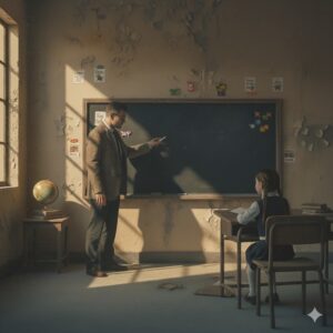 قصة قصيرة “ظلُّ السبُّورة” 
