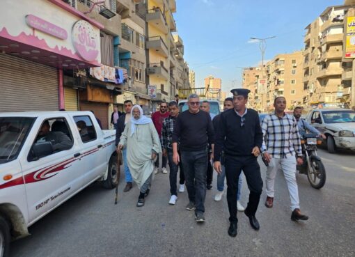 محافظة الجيزة تنفّذ حملة مكبرة بشارع عثمان محرم بالعمرانية والطالبية لرفع التعديات والإشغالات