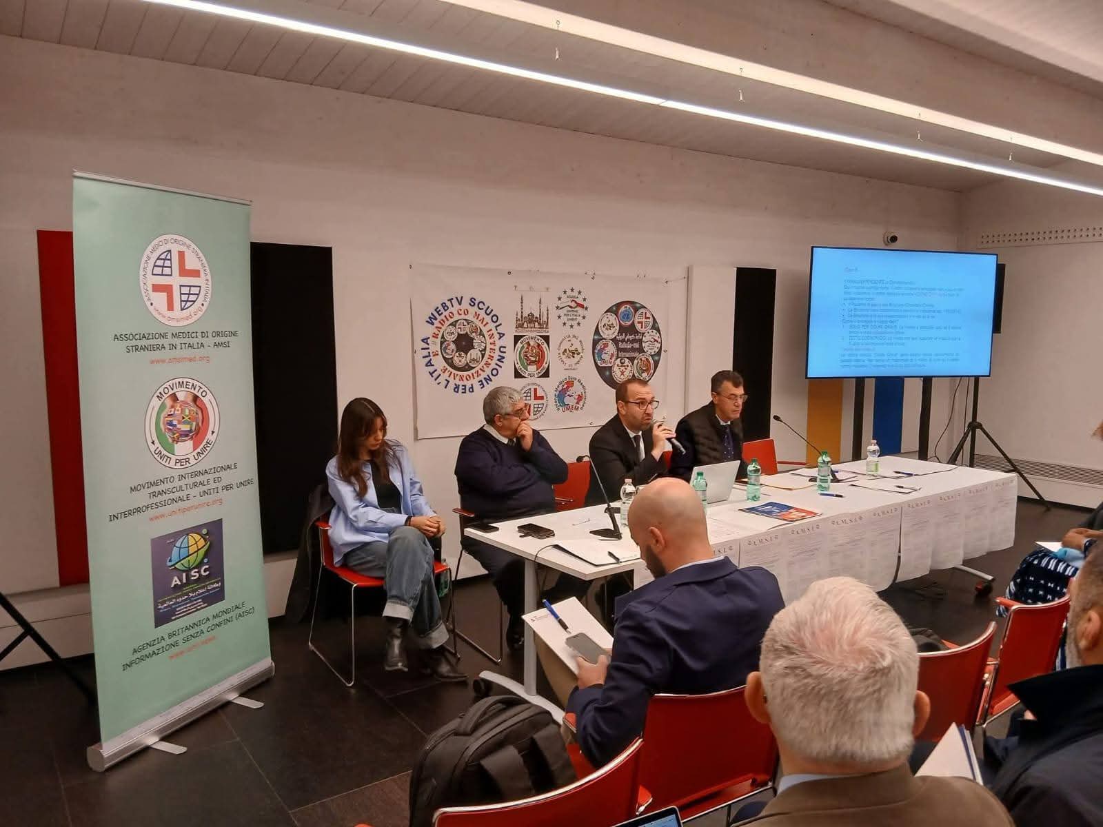 عودة يكشف ارقام مقلقة عن الرعاية الصحية بإيطاليا خلال مؤتمر AMSI