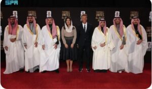 سفيرة المملكة لدى أمريكا تحضر قرعة كأس العالم برفقة الوفد السعودي