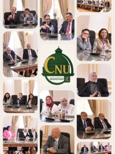 جامعة القاهرة الأهلية تناقش ترتيبات امتحانات الفصل الدراسي الأول