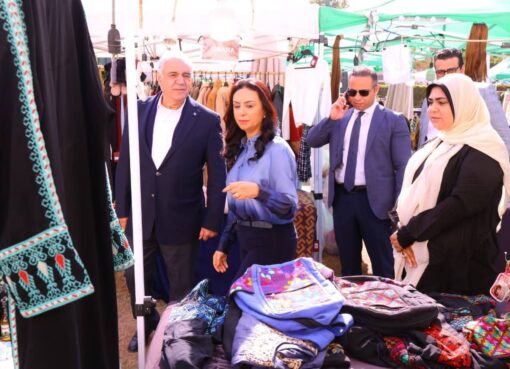 وزيرة التضامن الاجتماعي تفتتح معرض " جزيرة الخير" بنادي الجزيرة الرياضي