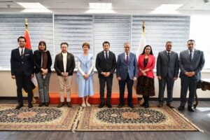 وزير الشباب والرياضة يبحث مع وفد معمل لندن مستجدات اعتماد المعمل المصري للمنشطات