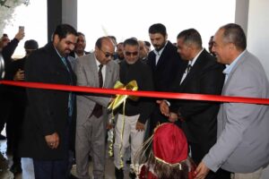 وكيل عام وزارة الصحة يفتتح عيادة قاريونس المجمعة