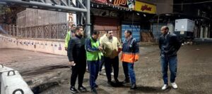 التراس يتفقد تمركزات فرق الطوارئ فجر اليوم وعملٌ متواصل ليلًا ونهارًا لمواجهة الأمطار بالبحيرة