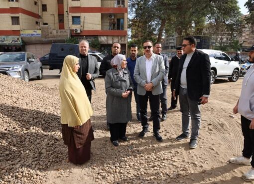 محافظ المنوفية يتفقد نفق البساتين ومدرسة اللغات الجديدة