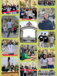 ماراثون الـ1000 متر يجمع طلاب الفرع الدولي والجامعة الأهلية في سباق حماسي ومشاركة واسعة