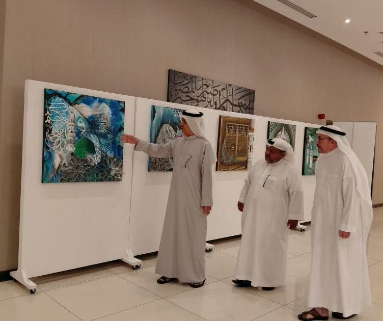 لقاء مع موهبة وطنية في مجال الفن التشكيلي