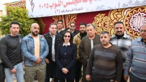 محافظ البحيرة تتفقد عدد من اللجان الإنتخابية بكوم حمادة لمتابعة سير إنتخابات مجلس النواب في يومها الثاني