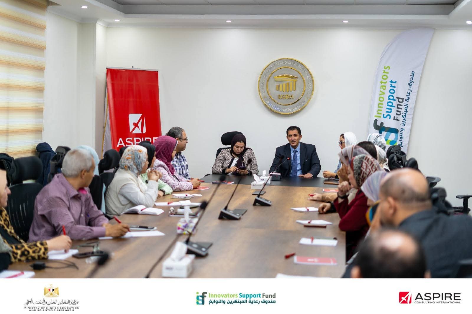 صندوق رعاية المبتكرين والنوابغ ينظم ورشة عمل تفاعلية للباحثين ضمن برنامج (R2E) بالتعاون مع شركة ASPIRE