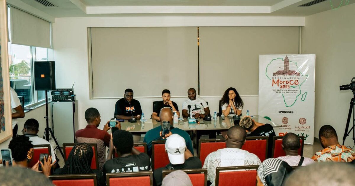 مبادرة إستثنائية وغير مسبوقة باسم ( الوجهة المغرب أرض كرة القدم) .