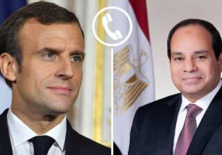 الرئيس السيسى يتلقى اتصالاً هاتفياً من الرئيس الفرنسي ايمانويل ماكرون