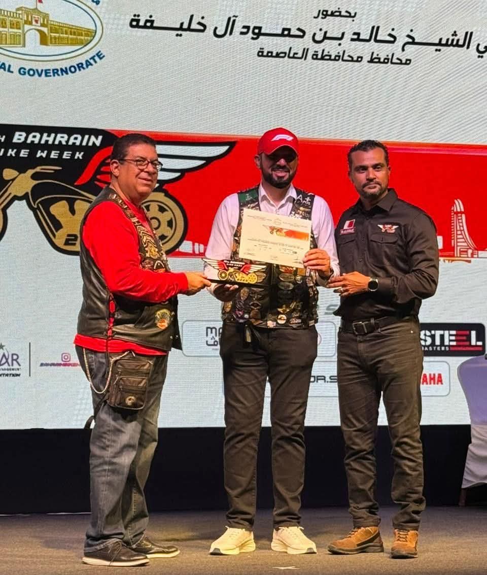 بمشاركةالحكم السعودي الدولي وبرعاية معالي الشيخ راشد آل خليفة إقامة مهرجان أسبوع الدراجات النارية البحريني الثاني عشر
