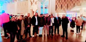 زيارة طلاب كلية الهندسة جامعة الإسكندرية إلى المتحف المصري الكبير