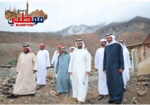 ولي عهد رأس الخيمة يزور المناطق الشمالية في الإمارة ويتفقد احتياجات الأهالي