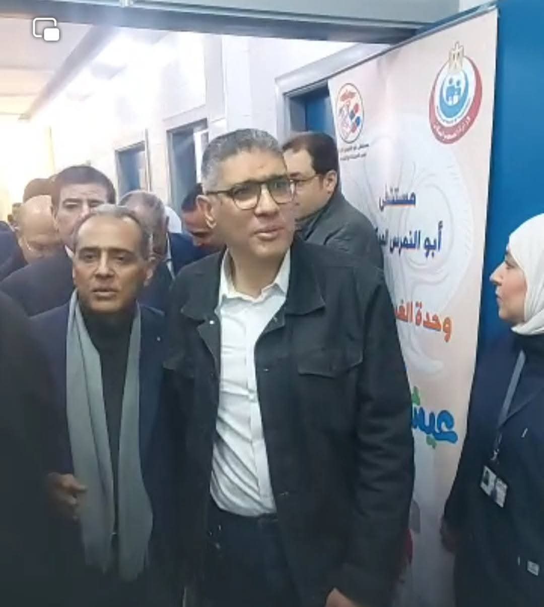 محافظ الجيزة يفتتح مبنى الغسيل الكلوي الجديد بمستشفى أبو النمرس