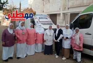 بني سويف:فحص 1300 حالة وتقديم 3750 خدمة مجانية في قافلة علاجية خلال يومين.