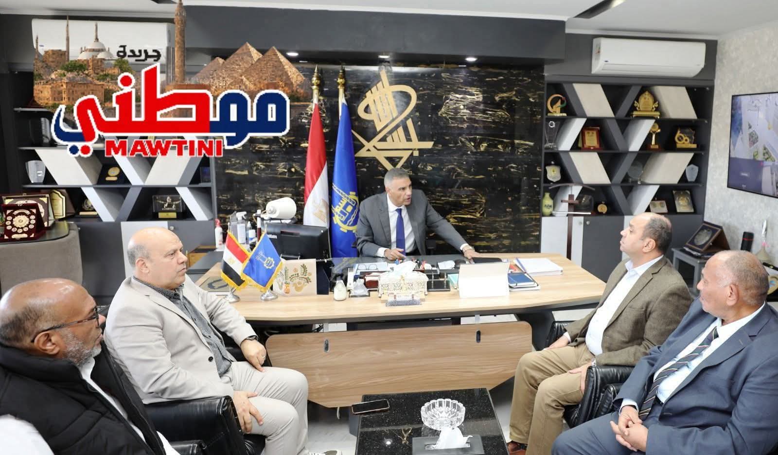 أسوان: محافظ أسوان تقديم الدعم الكامل لتهيئة البيئة المناسبة لإنجاح منظومة العمل بالمنطقة الصناعية بالعلاقة