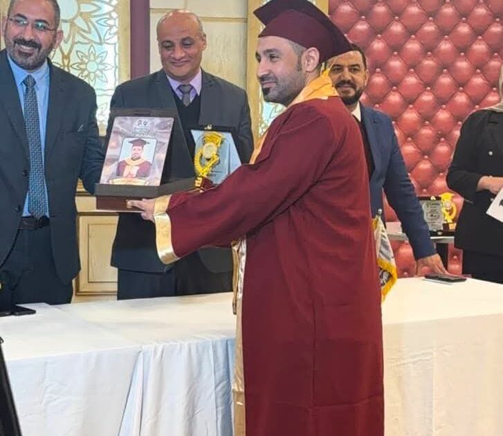 الدكتوراة بامتياز تكتب فصلًا جديدًا في مسيرة كريم محمود شبل