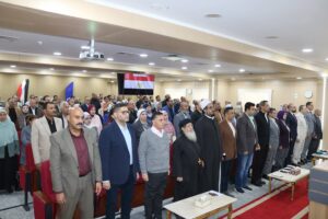 محافظ السويس يشهد فعاليات اللقاء المجتمعي للتأمين الصحي الشامل