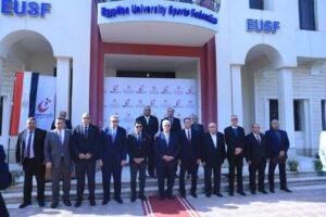 وزيرا التعليم العالي والشباب والرياضة يكرمان طلاب الجامعات الفائزين في البطولة العالمية ببرشلونة ودورة ألعاب التضامن الإسلامي بالرياض