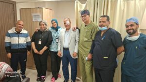 الإعلامي سيد العايق يشكر من بجانبه موطني الدولية المحلية 