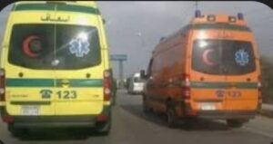 إصابة 17 شخصًا في انقلاب ميكروباص بطريق القاهرة–الفيوم الصحراوي