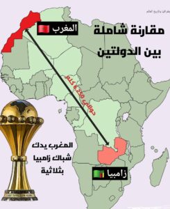 المغرب X زامبيا مقارنة تكشف الفوارق الكبيرة رغم انتمائهما للقارة الإفريقية