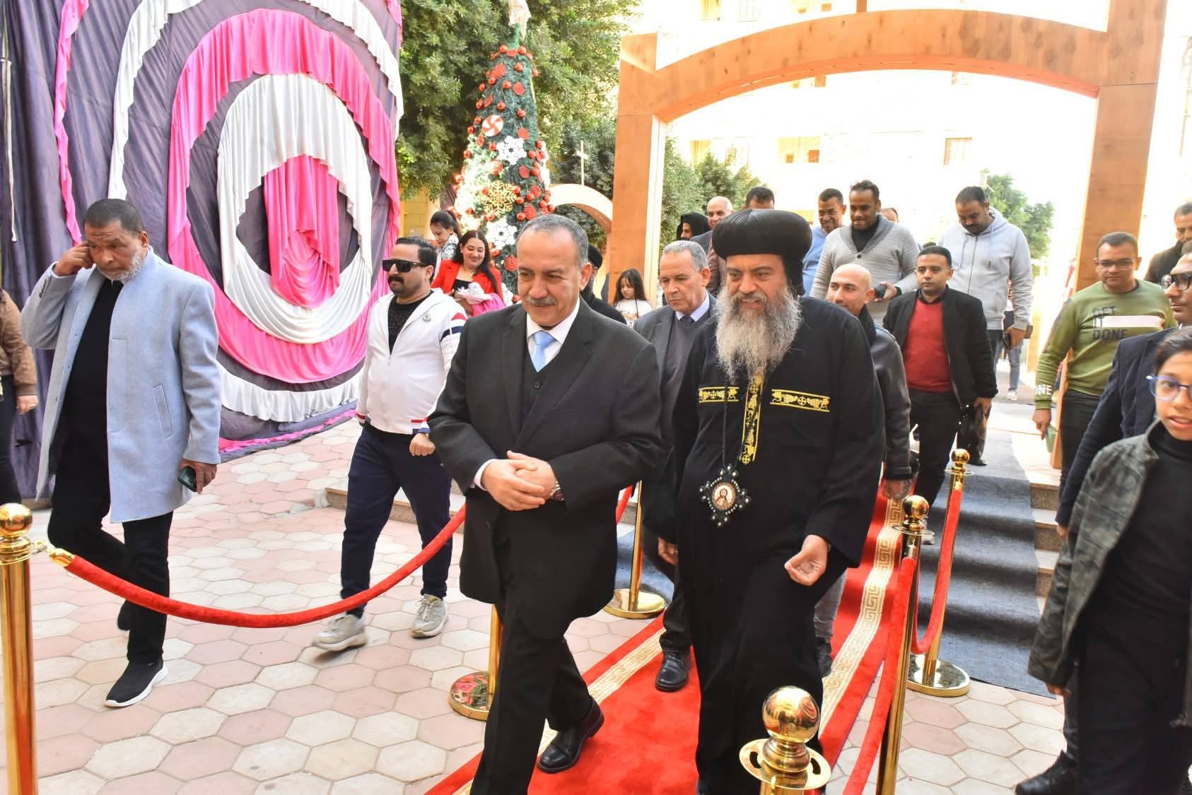 محافظ أسيوط يشهد الاحتفال السنوي لمدرسة سانت ماري بمنفلوط بمناسبة العام الميلادي الجديد 2026