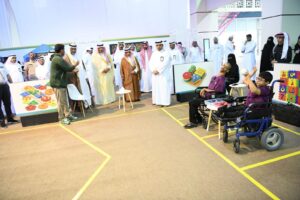 “تعليم مكة” تحتفي بـ”اليوم العالمي للأشخاص ذوي الإعاقة” في مهرجان الرياضيات لغة العلوم .
