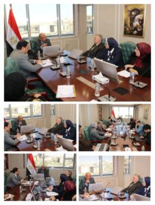 متابعة وزير الكهرباء والطاقة المتجددة لخطة العمل لتحقيق الإستدامة المالية والتشغيل الإقتصادى