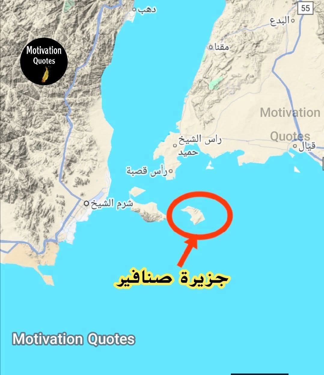 جزيرة صنافير ليست مجرد جزيرة صغيرة بل هي قطعة من الجمال الطبيعي