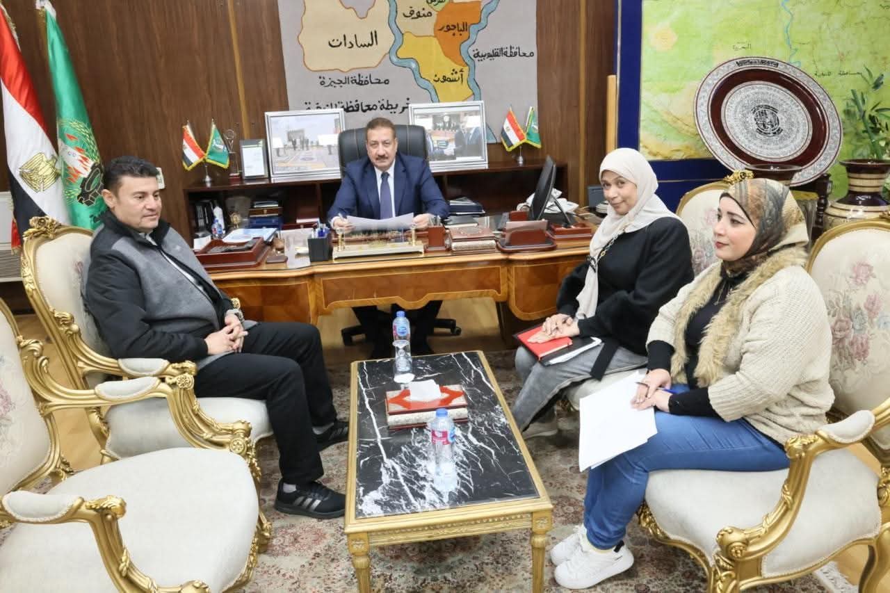 محافظ المنوفية يشدد على تسريع مشروعات الخطة الاستثمارية ويؤكد: رضا المواطن أولوية