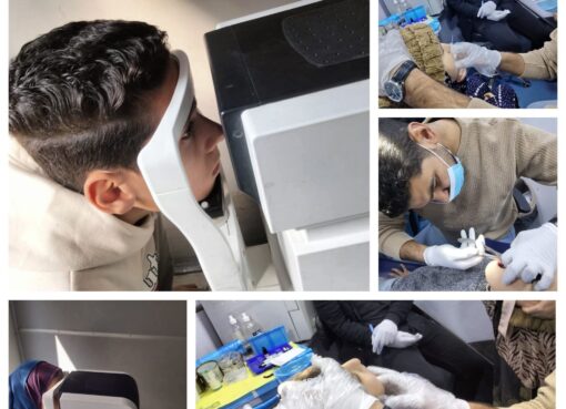 قافلة سكانية تقدم خدمات صحية وتوعوية لـ ٣٠٤ حالة بكفر الدوار بالبحيرة