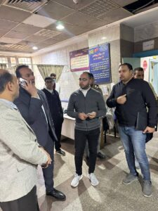 وكيل الوزارة الصحه بالبحيرة:يقوم بمرور مفاجئ على مستشفى كفر الدوار العام  