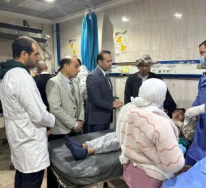 وكيل الوزارة الصحه بالبحيرة:يقوم بمرور مفاجئ على مستشفى كفر الدوار العام  